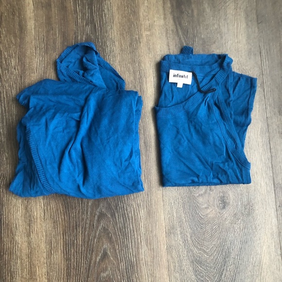 Paris. Gorgeous combo- top and cardigan - converter to new looks. New. - Picture 2 of 6